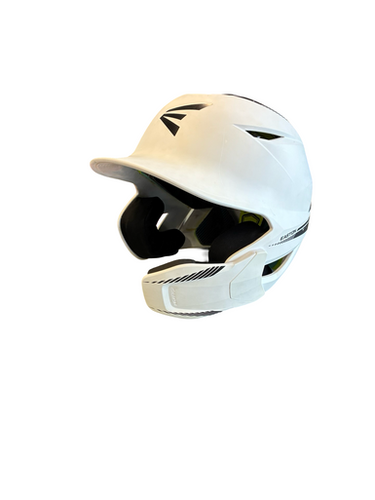 Used Easton BATTING HELMET W GUARD Batting Helmet No Mask White M/L 11682-S000133234