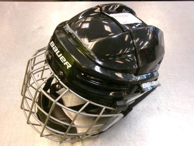 Used Bauer IM5 5.0 Helmet Cage Combo Black SM 11339-S000202511