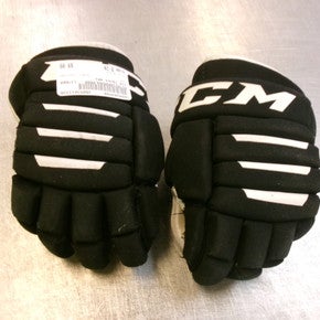 Used CCM TACKS 4R2 Youth Gloves Black 9" 11339-S000202559