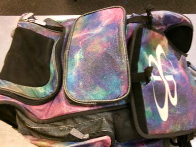 Used BoomBah ROLLER BAG BB/SB Player Wheeled Bag Black 11339-S000202551