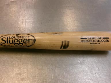 Used Louisville Slugger GENUINE BB/SB Wood Bat 32" 11339-S000202541