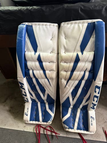 34" CCM EFlex 4.5 Goalie Leg Pads (Used)