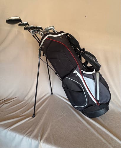 Men's PowerBilt Tourbilt XT Right Handed Clubs (Full Set) Regular Flex 7 Pieces (Used)