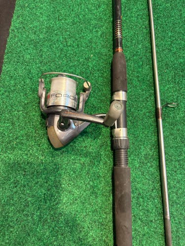 Fishing Rod & Reel: Daiwa D-Force Spinning Rod & Reel. Combo. 2 Piece.