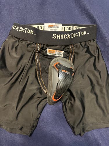 Shock Doctor Medium Compression shorts and cup