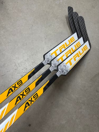 3 PACK 24” Paddle Senior True AX9 Pro Stock NHL Goalie Stick