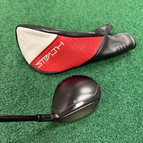 Left Handed TaylorMade Stealth 16.5 HL 3 Wood Senior Flex Ventus Red Graph w/HC