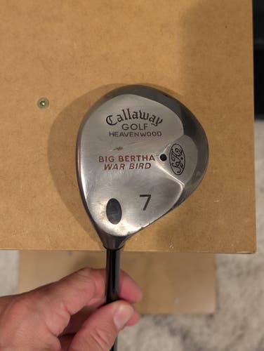 Callaway Big Bertha War Bird Heavenwood 7 Wood RH Regular Flex