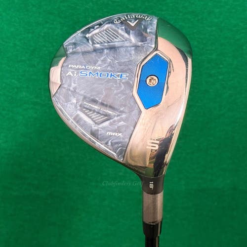 Callaway Paradym Ai Smoke Max 18 Fairway 5 Wood Kai'li Red FW 75-X Extra Stiff