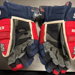 Sher-Wood Rekker Legend Pro Gloves 15" Navy Red White (Used)