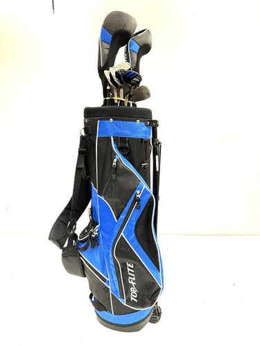 Used Top Flite SENIOR Mens Package Set RH Royal Blue 11 Piece 11860-S000306981