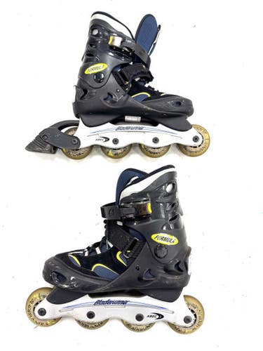 Used Bladerunner FORMULA Senior Rec Fitness Skates Black Senior 5 11860-S000309363