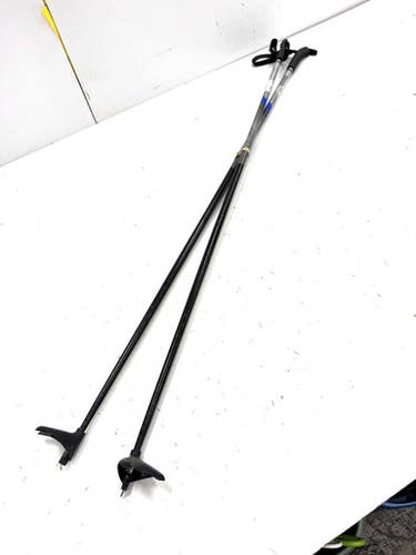 Used Whitewoods CROSS TRAIL Mens XC Ski Poles Black 135 cm / 54 in 11860-S000309062