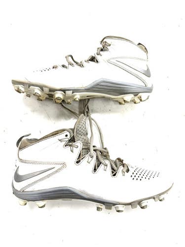 Used Nike Adult FB Cleats Grey Senior 8 11860-S000309197