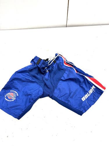 Used Bauer AMERICANS SHELL ONLY Junior Pant Royal Blue XL 11860-S000306084