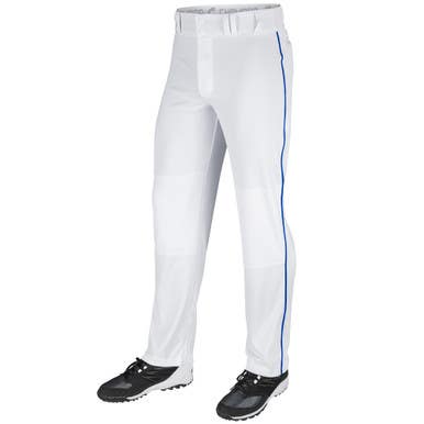 New TRIPLE CROWN MENS XL WHT/ROYAL PIPE BB PANTS 11860-CHPBP91UARPXL