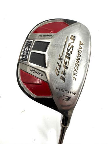Used Adams Golf INSIGHT XTD Mens Hybrid Club RH 3 Hybrid 11860-S000309471