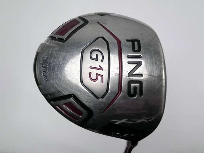 Ping G15 Driver 10.5* TFC 149 D Ladies Graphite Womens RH Undersize Grip