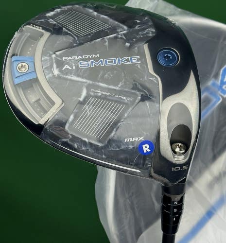 Callaway Paradym Ai Smoke MAX Driver 10.5* Tensei AV Blue Regular w/ Cover NEW