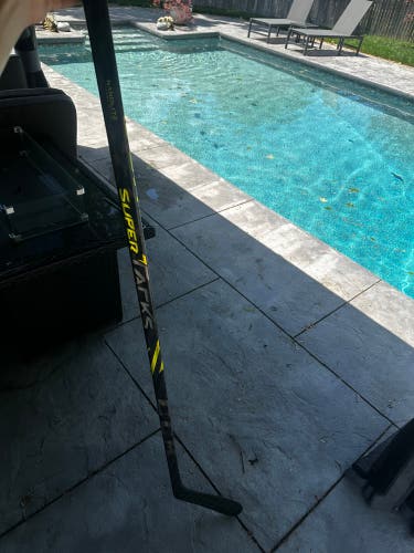 Senior CCM Super Tacks AS4 Pro Left Hand Hockey Stick P92 95 Flex (New)
