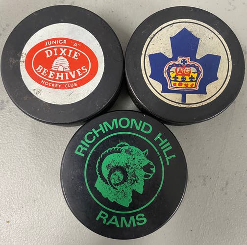 Custom listing 3 pucks