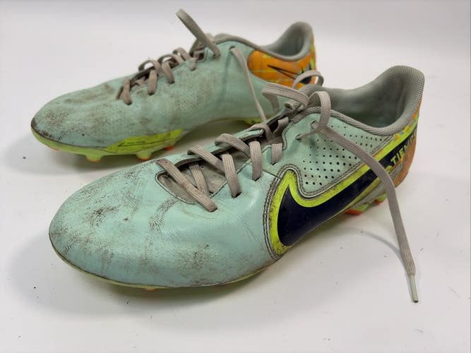 Nike Men's Tiempo Legend 9 Soccer Cleats, Size 9, Green