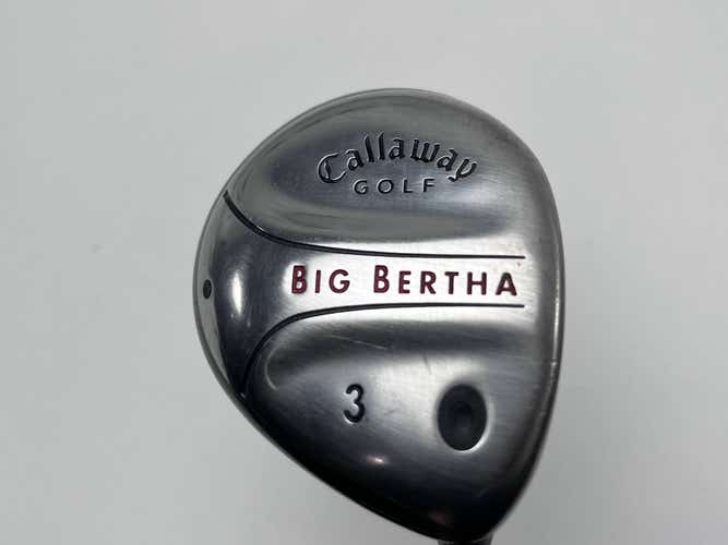 Callaway Big Bertha 2004 3 Fairway Wood 15* RCH 75w Firm Graphite Mens RH