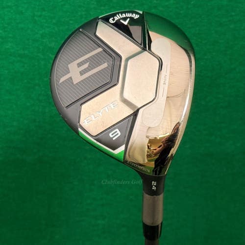 Callaway ELYTE 24 Fairway 9 Wood Mitsubishi Vanquish 4-R2 Graphite Seniors w/HC