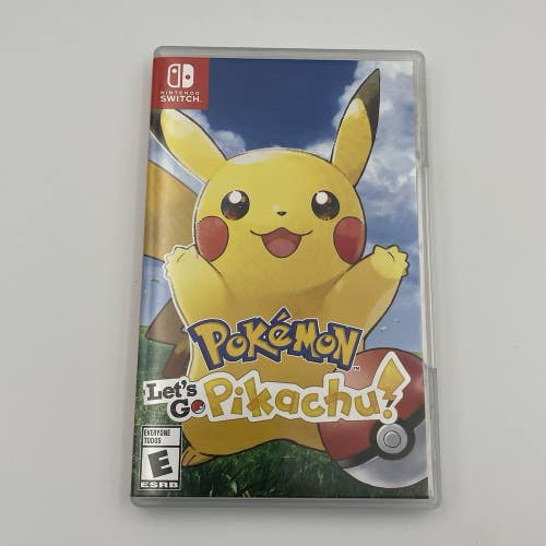 Pokmon: Let's Go, Pikachu! Nintendo Switch - Free Shipping