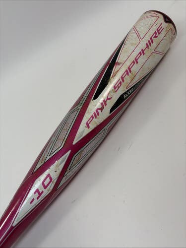 Easton Pink Sapphire Softball Bat, 27/17 (-10), 2 1/4" Barrel