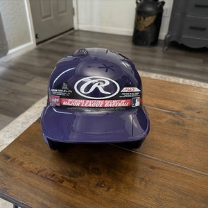 Rawlings Mach Batting Helmet Purple Senior size  (New)