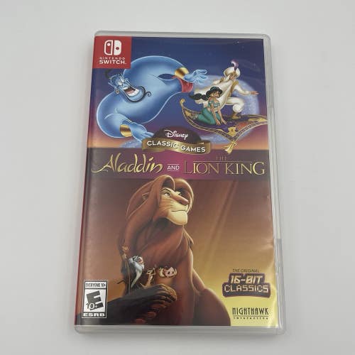 Disney Classic Games Aladdin and the Lion King - Nintendo Switch 2019 Edition