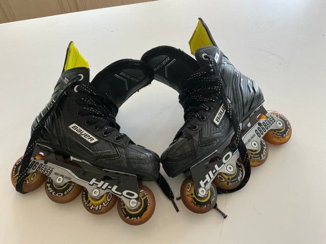 Bauer Inline Skates Regular Width Size 2.5 (Used)
