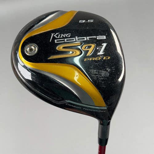 King Cobra S9-1 Pro D 9.5 Right-Handed Driver Matrix Ozik Xcon-6 Stiff Flex Sha