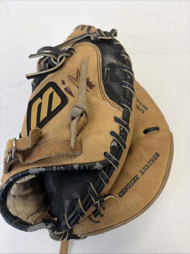 RHT Size 32.5 Mizuno Prospect Series Leather Baseball Catchers Mitt. GXC 100