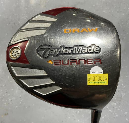 TaylorMade BURNER 10.5 Driver 45.5" REAX SUPERFAST 50 Senior Flex Graphite USED