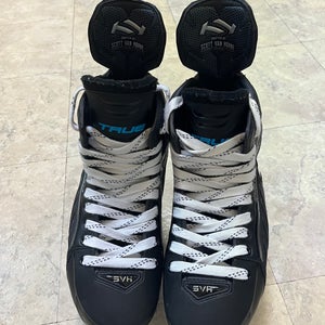 True Pro Stock SVH Custom Hockey Skates Sz 9 with 280mm Steel.