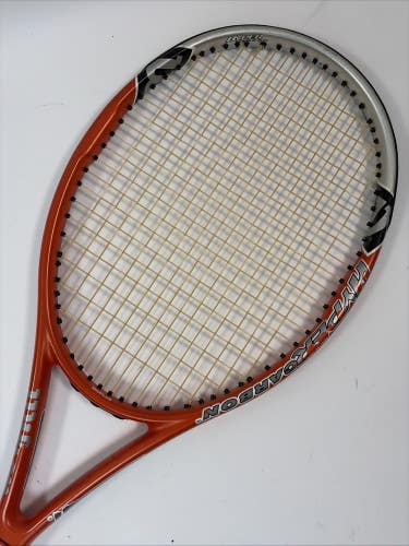Wilson Hyper Hammer 5.2 Tennis Racket, 4 3/8" Grip, 95 sq. in, 27" w/ cover