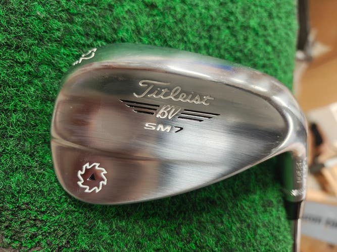 Titleist Vokey SM7 Chrome Gap Wedge GW 52 Degree 56.12 F Grind Nice