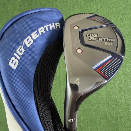 Callaway Big Bertha B21 4 Hybrid 4H 21 RCH 65 Regular Flex Left Handed 39.75