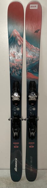 2027 Women's Nordica 161cm Santa Ana 97 Demo Skis With Marker Squire Bindings (Used) (27DS18)
