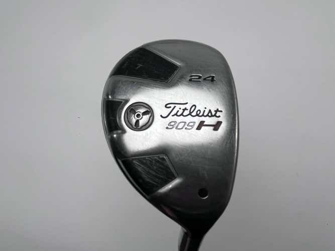 Titleist 909 H Hybrid 24* Aldila VooDoo Stiff Graphite Mens RH