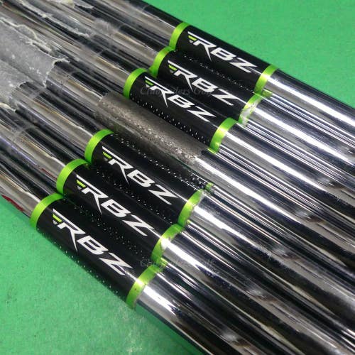 TaylorMade RBZ RocketBallz .370 Regular Pulled Steel Iron Shafts SET OF 7