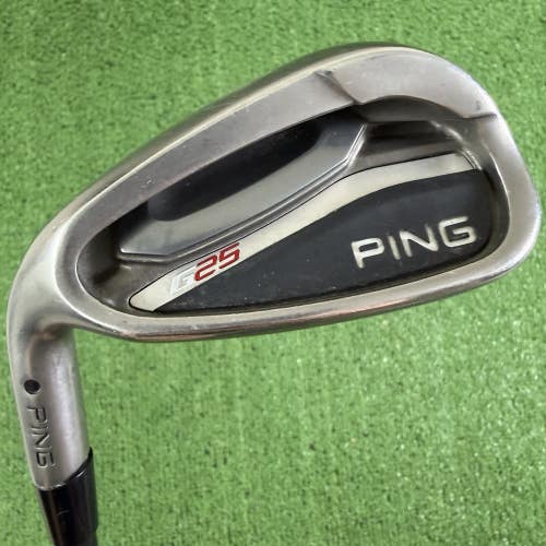 Ping G25 Pitching Wedge PW Black Dot KBS TGI 70g Regular Flex Left Handed