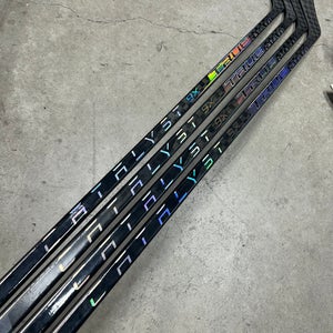 4 Pack 85 Flex P28 Senior True Catalyst 9x Left Hand Hockey Stick Pro Stock (New)
