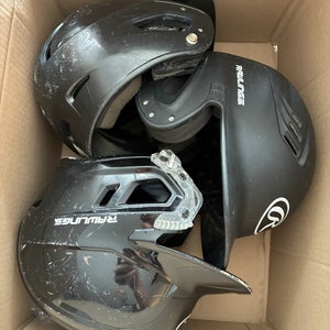 Baseball Batting Helmets Lot of 3