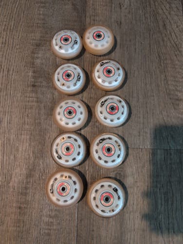 Set of 10 Kemistry 59mm Wheels (Used)