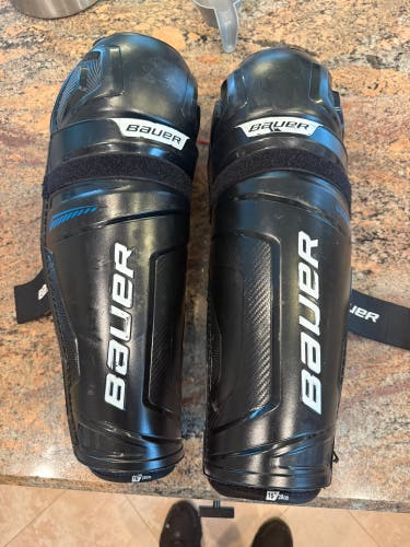 Senior Bauer X 15" Shin Pads (Used)