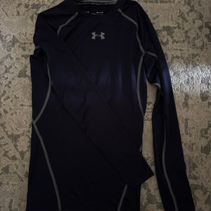 Navy blue Small Men's Under Armour Shirt (New)