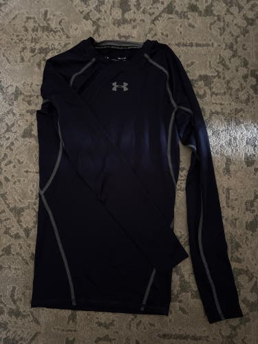 Navy blue Small Men's Under Armour Shirt (New)